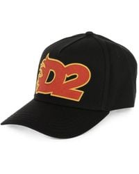 DSquared² - Logo-Motif Baseball Cap - Lyst