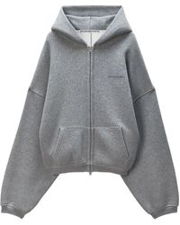 Alexander Wang - Sudadera con capucha y cremallera - Lyst