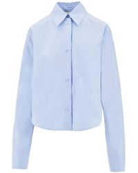 Sportmax - Pocket Cropped Shirt - Lyst