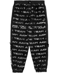 Aape By A Bathing Ape - Moonface-Patch Monogram Track Pants - Lyst