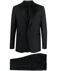 Tagliatore - Single-Breasted Virgin Wool Suit - Lyst