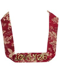 Red(V) - Floral Embellished Collar - Lyst