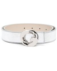 Givenchy - G-chain Buckle Leather Belt - Lyst