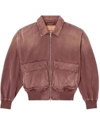 DIESEL - Veste En Jean À Poches Plaquées - Lyst