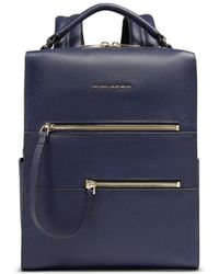 Piquadro - Leather Ipad Backpack - Lyst