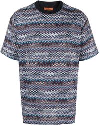 Missoni - Zigzag Short-sleeve T-shirt - Lyst