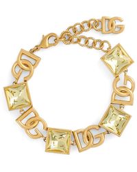 Dolce & Gabbana - Bracelet À Breloques Logo - Lyst