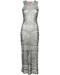 Eckhaus Latta - Gesture Graphic-Print Maxi Dress - Lyst