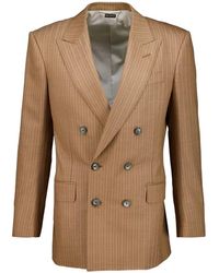 Tom Ford - Chaqueta A Rayas Con Doble Botonadura - Lyst
