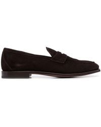 SCAROSSO - Stefano Suede Loafers - Lyst