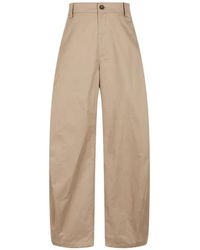 CROQUIS - Curved-Leg Oversized Trousers - Lyst