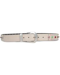 HTC - Buckle-Fastening Leather Belt - Lyst