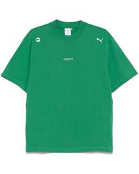 Coperni - X Puma Logo-Embroidered T-Shirt - Lyst