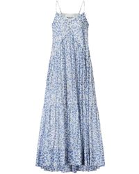 Isabel Marant - Sabba Floral Tiered Dress - Lyst