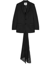 MSGM - Long-Sleeve Blazer - Lyst