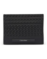 Calvin Klein - Logo-Embossed Cardholder - Lyst