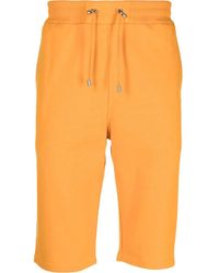 Balmain - Short En Coton À Taille À Lien De Resserrage - Lyst
