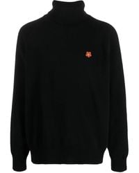 KENZO - Maglione Con Applicazione Boke Flower - Lyst