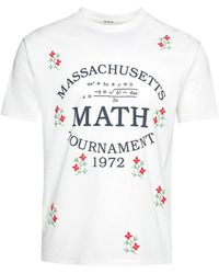 Bode - T-Shirt mit "Tournament"-Print - Lyst