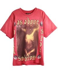 HELLSTAR - As Above So Below Graphic-Print T-Shirt - Lyst