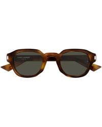 Saint Laurent - Sl 946 Geometric-Frame Sunglasses - Lyst