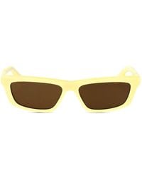 Jacquemus - Lunettes De Soleil À Monture Rectangulaire - Lyst
