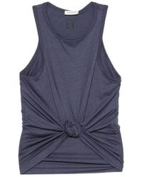 Magda Butrym - Knot-Detail Tank Top - Lyst