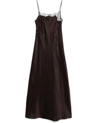 Carine Gilson - Abito Lungo Stile Sottoveste - Lyst
