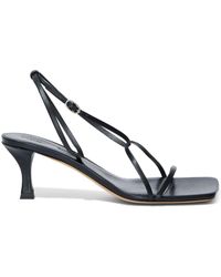 Proenza Schouler - Slingback Leather Sandals - Lyst