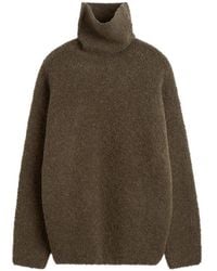 TOTEME - Wollen Trui Met Hoge Hals - Lyst