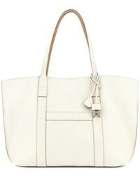 Hogan - Script Media Shopping Bag - Lyst