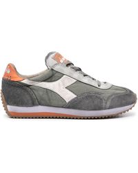 Diadora - Equipe H Dirty Stone Wash Leather Sneakers - Lyst