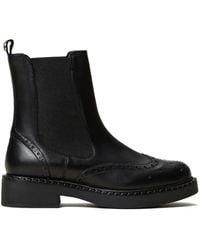 Twinset - 40Mm Leather Chelsea Boots - Lyst
