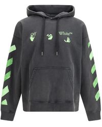Off-White c/o Virgil Abloh - Bacco Arrow Skate Hoodie - Lyst