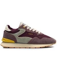 HOFF - City Retro Sneakers Met Suède Vlakken En Logoprint - Lyst