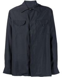 Giorgio Armani - Long-sleeve Button-up Shirt - Lyst