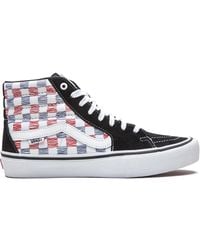 Vans - Sk8-Hi "Sketched Checkerboard" Sneakers - Lyst