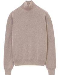 Lemaire - Pullover Mit Stehkragen - Lyst