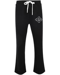 Exit Society - Xxx Logo-Print Drawstring Track Pants - Lyst
