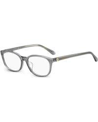 Kate Spade - Trulee Logo-Plaque Square-Frame Glasses - Lyst