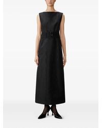 Thom Browne - Silk Moire Boat Neck Column Dress - Lyst