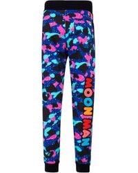 A Bathing Ape - X Kid Cudi Pantalon À Imprimé Camouflage - Lyst