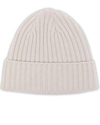 N.Peal Cashmere - Bonnet En Maille Nervurée - Lyst