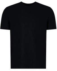 Zanone - Camiseta Con Cuello Redondo - Lyst