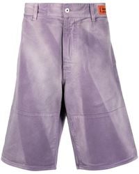 Heron Preston - Faded Effect Bermuda Shorts - Lyst