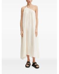 Liviana Conti - Jeanne One-Shoulder Gathered Dress - Lyst