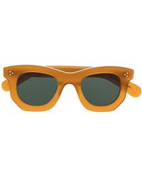 Lesca - Square Frame Sunglasses - Lyst