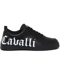 Just Cavalli - Logo-Lettering Sneakers - Lyst