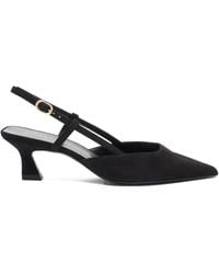Stuart Weitzman - Pumps A Punta Vinnie Con Cinturino Posteriore 50Mm - Lyst