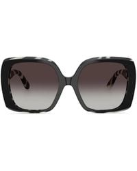 Dolce & Gabbana - Zonnebril Met Cat-Eye Montuur - Lyst